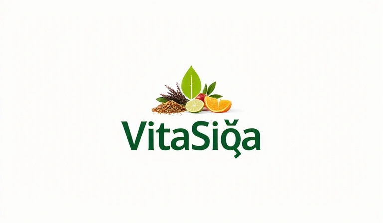 Vitasilalife logo and natural ingredients